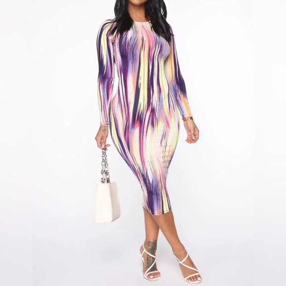 Multi color Dress - Picture 1 of 4